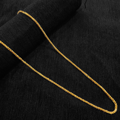 প্রিমিয়াম গোল্ড দড়ি চেইন